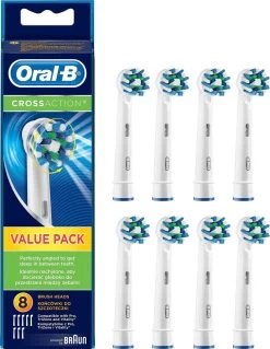 Oral B Oral-B Cross Action EB50 - 8 Stuks Voordeelverpakking -opzetborstels -Mondverzorging 929x1200 2
