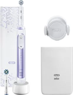 Oral B Oral-B Genius 10200W Orchid Purple Elektrische Tandenborstel Paars/Wit
