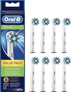 Oral B Oral-B Cross Action EB50 - 8 Stuks Voordeelverpakking -opzetborstels -Mondverzorging 933x1200