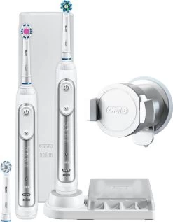 Oral B Oral-B Genius 8900 - Elektrische Tandenborstel Duoverpakking - Wit -Mondverzorging 935x1200