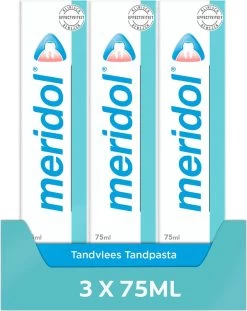 Meridol Tandvlees Tandpasta 3 X 75ml - Voordeelverpakking
