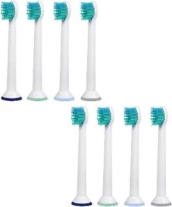 8 Mini Opzetborstels Voor Philips Sonicare